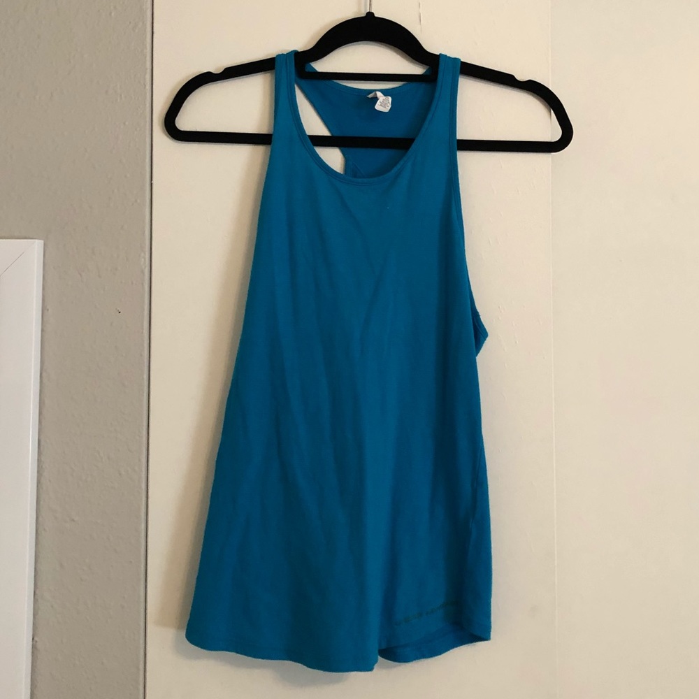 Blue tank top
